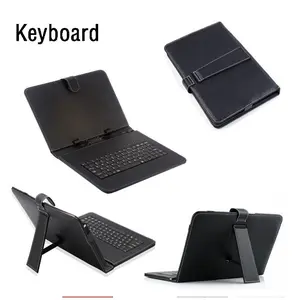 Tablet 8 inch /10,1/11.6 inci atau lebih Universal Keyboard case for tablet pc Wire Micro Type-C nci atau lebih Universal Keyboard case for tablet pc Wire Micro Type-C USB Cable Aluminium Hitam Kasing Penutup casing tablet case tablet