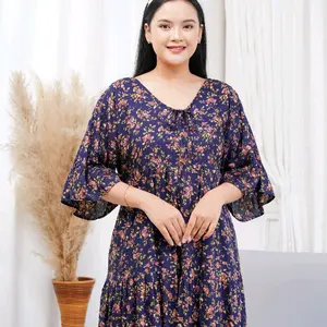 Daster Sabil pita depan   - Model Terbaru by almeera boutique and fashion Kain Lembut Nyaman