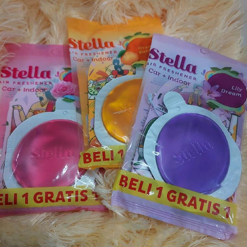 Pengharum ruangan | STELLA AIR FRESHENER CAR + INDOOR buy 1 get 1 | lebih ekonomis | pengharum anti mual dan pusing 1