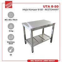 Gambar Meja Kompor / Meja Serbaguna / Stove Table RESTOMART Stainless Steel (1418018) dari Restomart Kitchen Solution Kota Surabaya 1 Tokopedia
