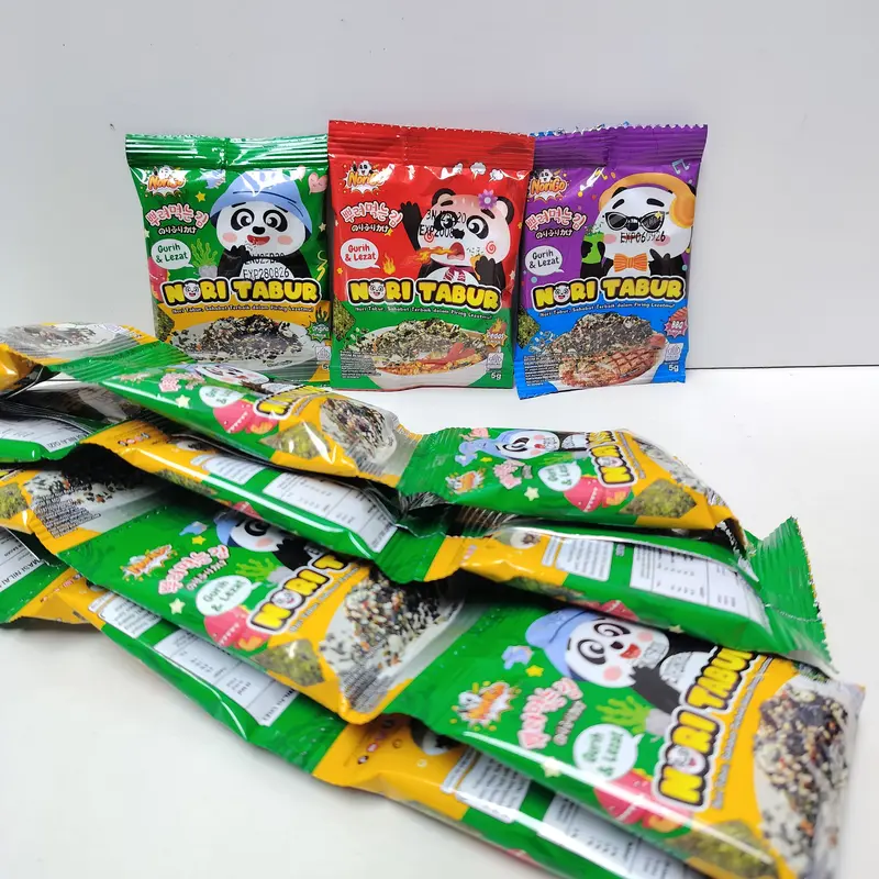 (1 DUS ISI 8 RENCENG) NORI TABUR NORIGO | NORI MURAH | RUMPUT LAUT 2
