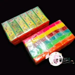 MALAMPET plastisin isi 12 pcs mainan 6 warna