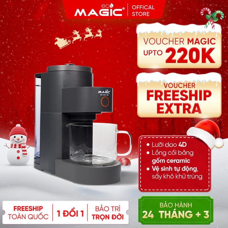 Máy nấu sữa hạt Magic Eco AC-140 – Cối gốm Ceramic 8 chế độ nấu Tự vệ sinh – Bảo hành 24 tháng