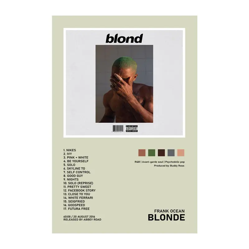 blond 1 poster A3 SIZE wallpaper POSTER