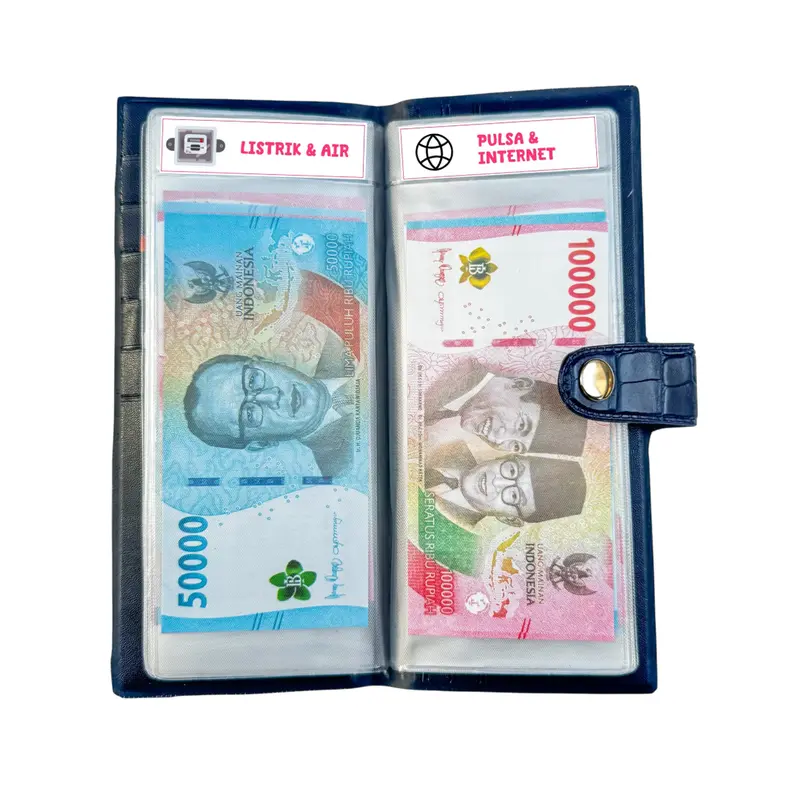 Stiker Dompet Budgeting Kebutuhan Single Dompet Organizer Paper - 36 Tulisan, Bahan Chromo A4 - Stationery 3