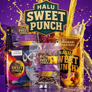 HALU SWEET PUNCH Honeny Fermentation Speciality Arabica Coffee Roast Bean By Sanubari Roastery