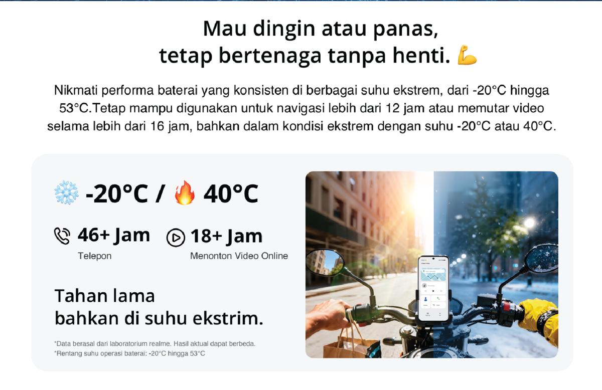 realme C85 5G 8GB+16GB* | 256GB | 7000mAh Battery | SONY 50MP AI Camera | 45W Fast Charging | IP69 Pro Proteksi Tahan Air