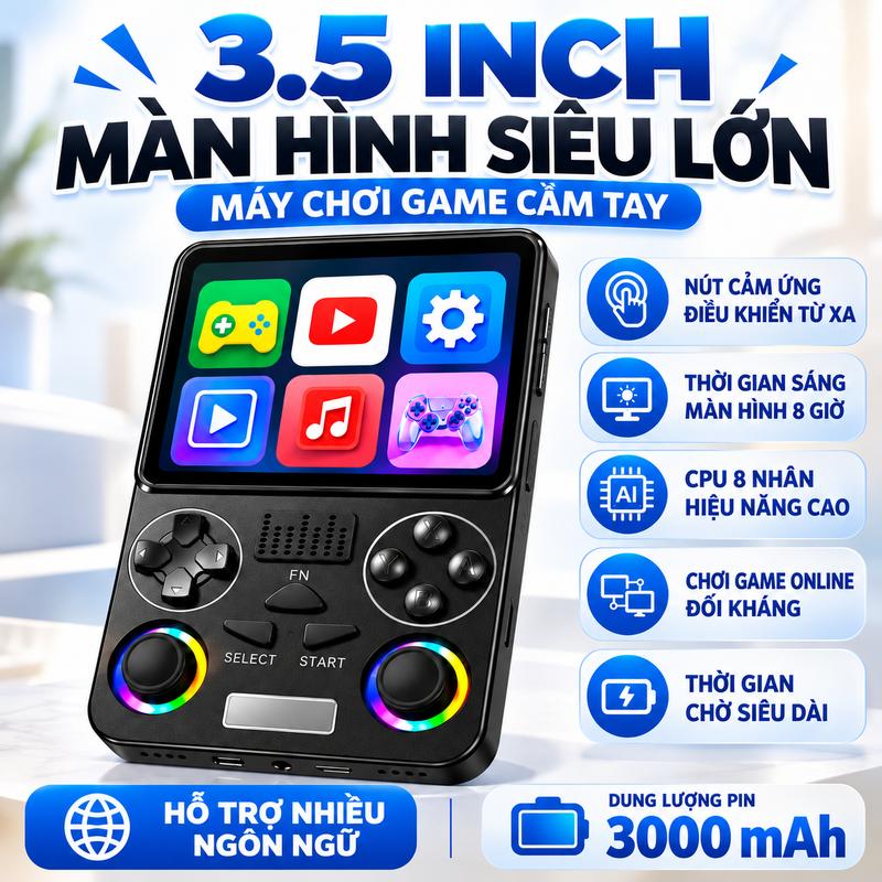 Máy Chơi Game J36 Ultra Máy Chơi Game Cầm Tay Máy Game Android Máy Game Mini Máy Game Di Động Chơi Đôi Online WiFi