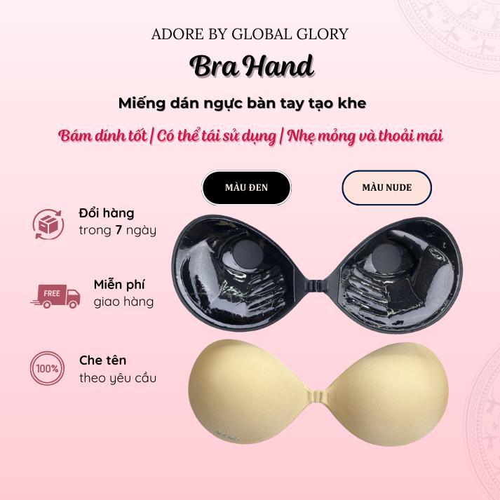   ADORE Ưu đãi    Áo Dán ADORE  Bra Hand nâng độn và tạo khe. có kèm dây Dán Ngực Cực Chắc Dễ Dàng Sử Dụng Nữ Cotton 