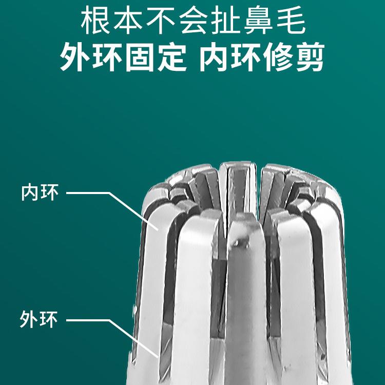 Product Introduction of Men Nose Hair Trimmer Stainless Steel Manual Nose Hair Trimmer for Nose Cleaning 22