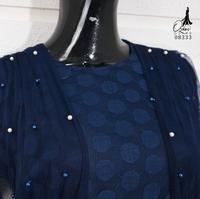 Gambar GAMIS OZIAS BROKAT POLKA PREMIUM 08333 LD 105 & LD 120I Gamis Kondangan Cantik I Gamis Wisuda Remaja Nyaman Panjang - navy, LD 120 dari Ozias.id Kota Administrasi Jakarta Barat 3 Tokopedia