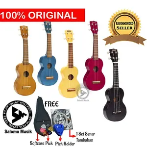 Ukulele Mahalo Soprano 21" + Softcase Varian Warna