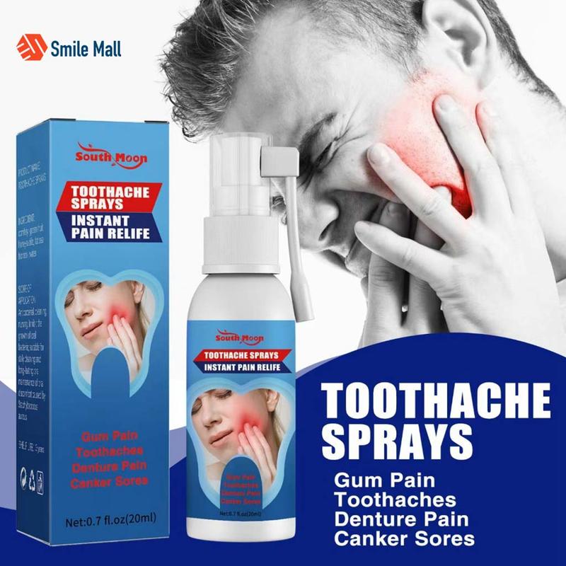 Toothache Spray 20ml Tooth Pains Relief Treatments 5 pcs Toothache Cures Teeth Decay Remover Periodontitis Cleaner Angelica Dahurica berbilang pek tidak mengandungi kedua-duanya 1