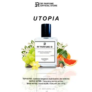 UTOPIA - Parfum WANITA Wangi Segar Floral Dan Fruity Tahan Lama Inspired 50ml By RF PARFUME