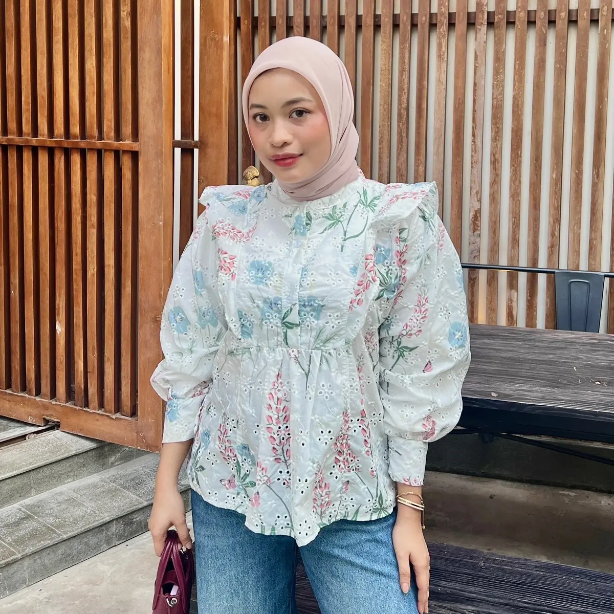 Poppy Blouse Atasan Wanita