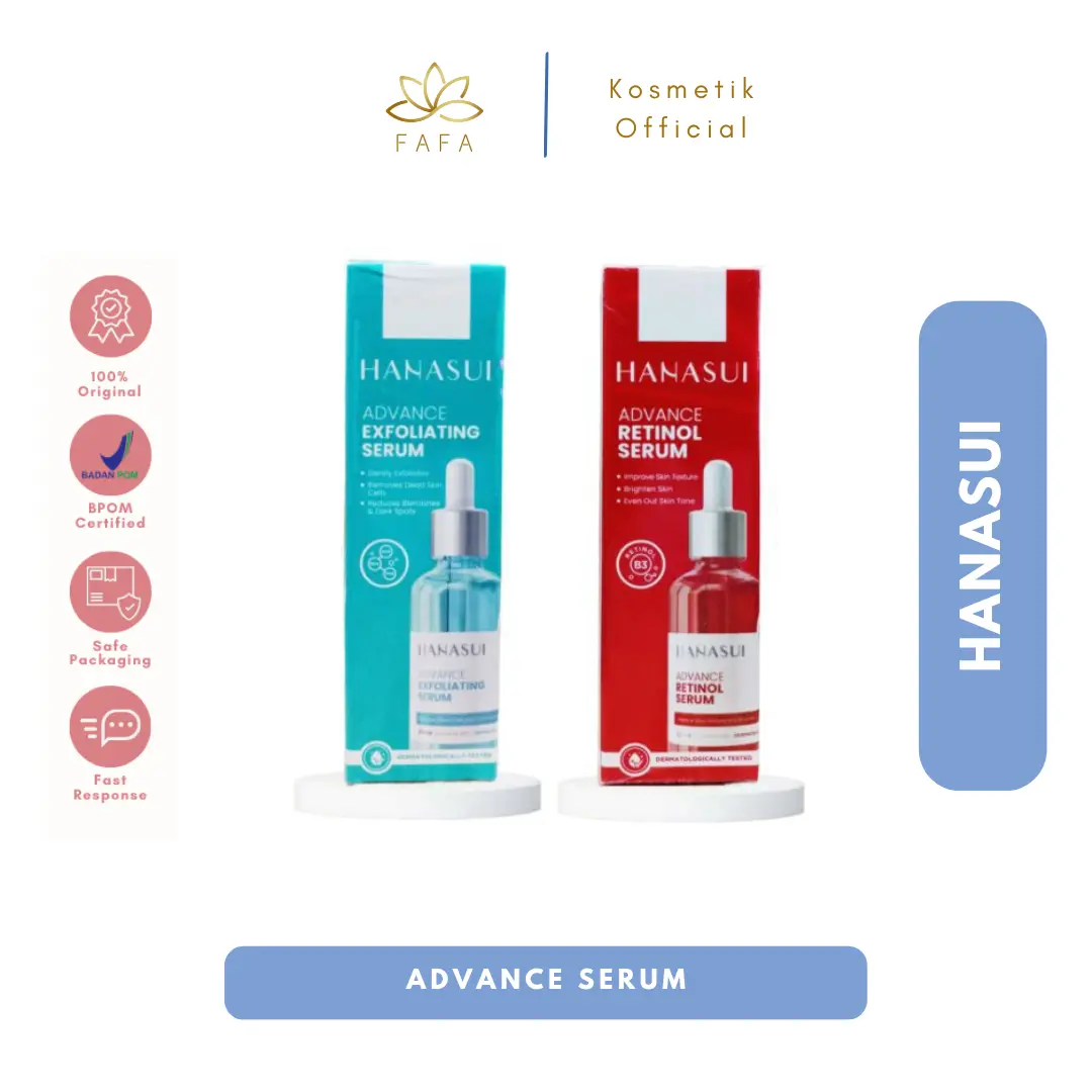 HANASUI Advanced Exfoliating & Retinol Serum 20ml