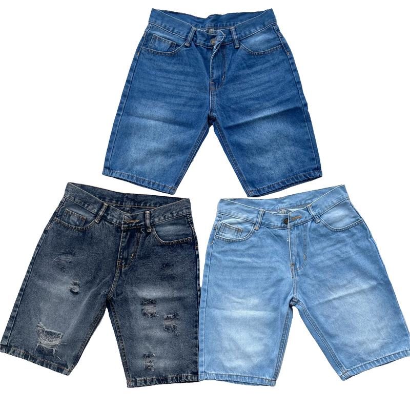 COMBO 3 quần THỜI TRANG Hiền Hoà , quần sort bò nam phong cách trẻ trung