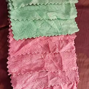 OLS (COD) Bundling Hemat 12 PCS Kain Lap Dapur Microfiber Anti Minyak Serbaguna Kain Lap Cuci Piring Serap Air Warna Random