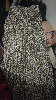 Product Review of Skirt Plisket Bunga Wanita Korea / Ro Bawahan k Hyget Premium Allsize Dewasa A-Line Fit Motif from a**h a**g 2