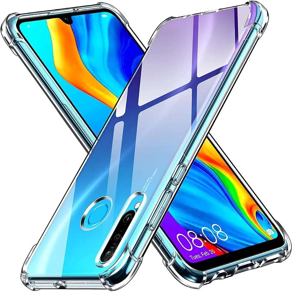Clear Phone Case For Huawei P60 P50 Pro P40 P30 Lite P30 Pro P20 Pro P20 Lite Shockproof Case For Huawei Mate 60 50 40 30 20 Pro 20X Cover