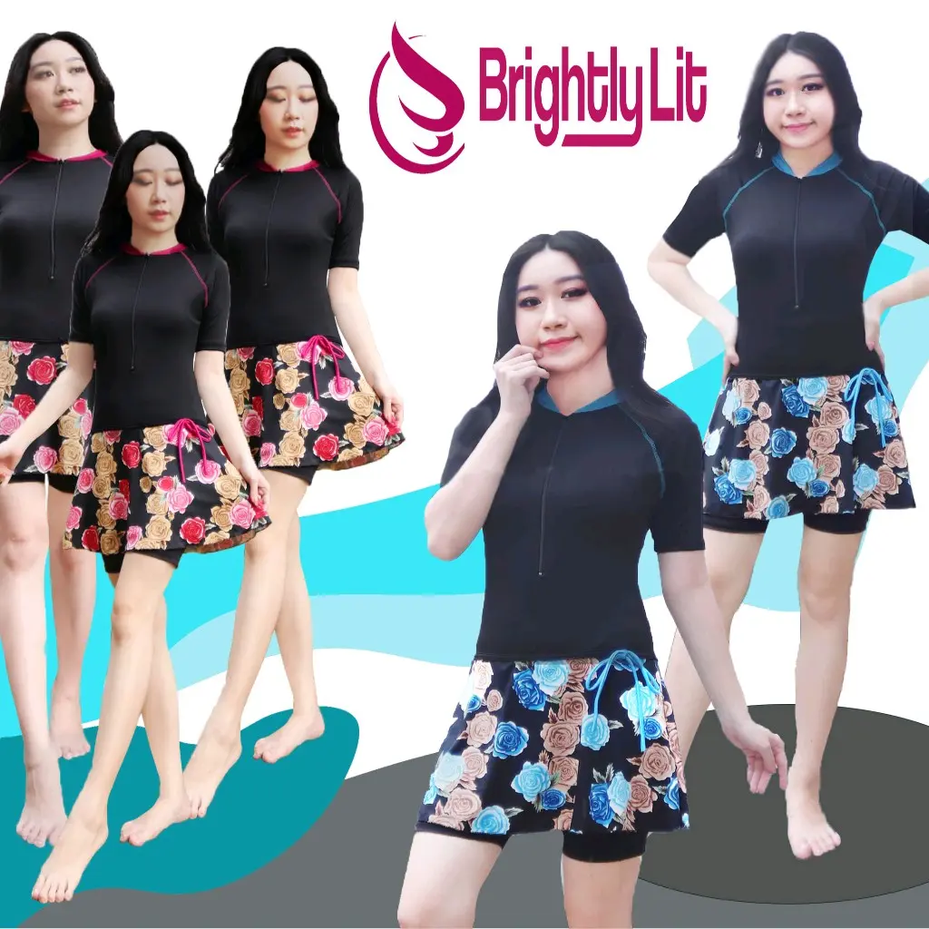 Baju renang wanita dewasa mode rok