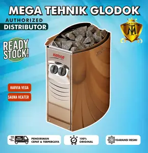 HARVIA Vega Sauna Heater | Pemanas Sauna Elektrik | Tungku Sauna 4,5KW