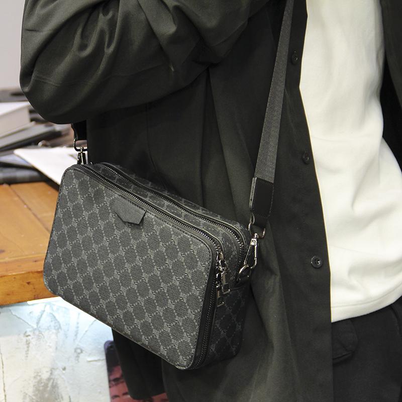 Túi Đeo Vai, Xu Hướng Đường Phố, Túi Đeo Vai Nhỏ Phong Cách Hàn Quốc, Túi Vuông Nhỏ Túi Nam, Túi Đeo Chéo Nam