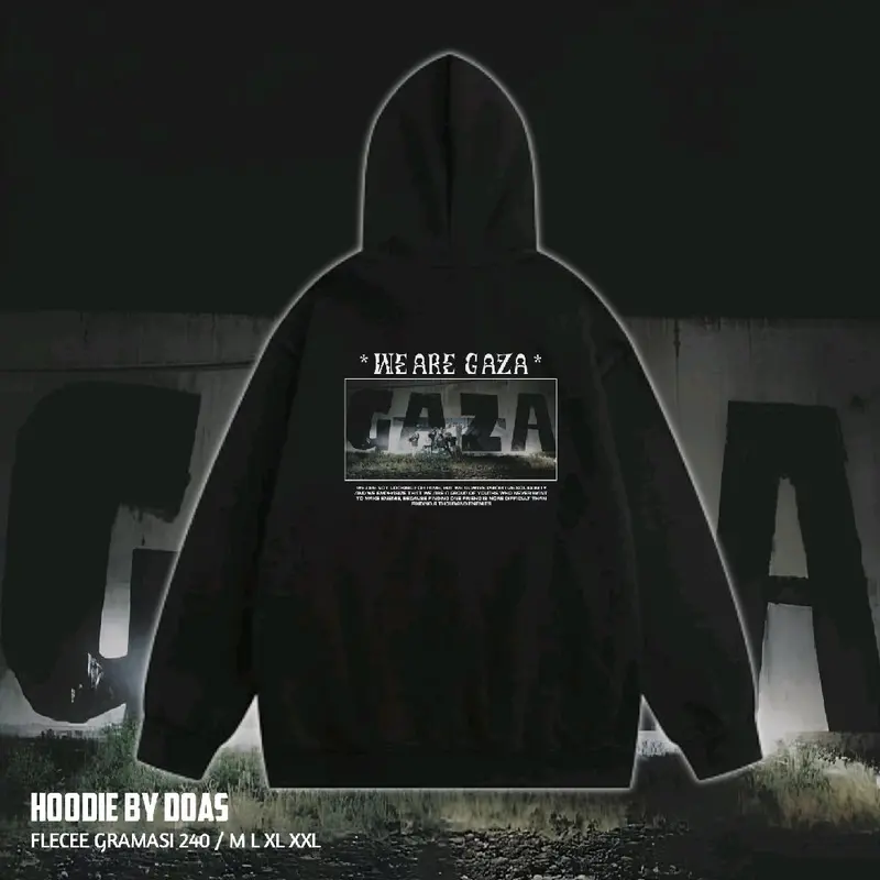 Hoodie We Are Gza Distro Terbaru Unisex Keren Sweater Fleece Pria Wanita Nyaman 2