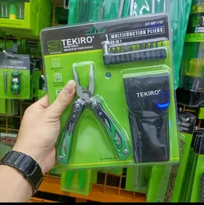 Tang lipat kombinasi 25 in 1 multifunction pliers tekiro