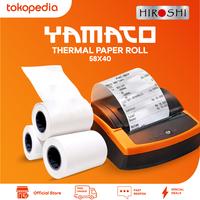 Gambar Kertas Thermal Paper Roll 58 x 40 (PAKET 1 dus isi 100 roll) dari Hiroshi official Kota Tangerang Selatan 2 Tokopedia