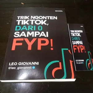 BUKU TRIK NGONTEN TIK TOK DARI O SAMPAI FYP