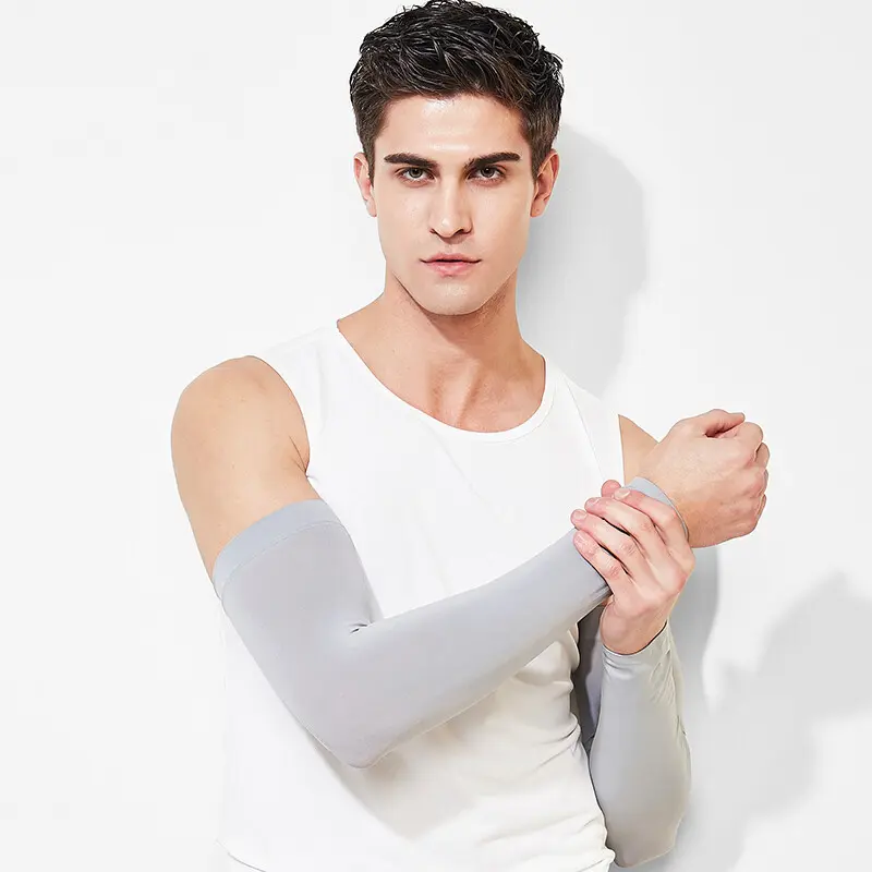 Cycling Arm Sleeve UV Protection Sleeves Ice Silk Hand Sock Sunscreen Long Gloves Sun Protection Sleeve
