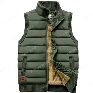 Rizkyjacket Store/Rompi winter woll beludru tebal/Rompi beludru hangat,lembut dan nyaman dipakai/Rompi taslan jasper premium berkualitas Pria keren