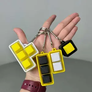 Gantungan Kunci Keyboard Low Profile Mechanical Switch Ganci Keyboard Keychain Keyboard