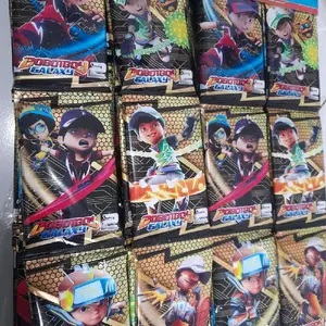 120 lembar mainan kartu trading card Boboiboy Galaxy 2 DG versi terbaru
