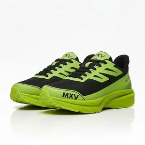 Sepatu Olahraga pria dan wanita sepatu lari joging Sepatu Lari Pria dan Wanita Ukuran 36-44 MAXVORENT MXV  Lari Pria Wanita mvxspeed Hitam Hijau Size 40-45 Terbaru  Running Sneakers Olahraga Outdoor Aerodinamis  mxv dana pelajar sepatu joging sepatulari