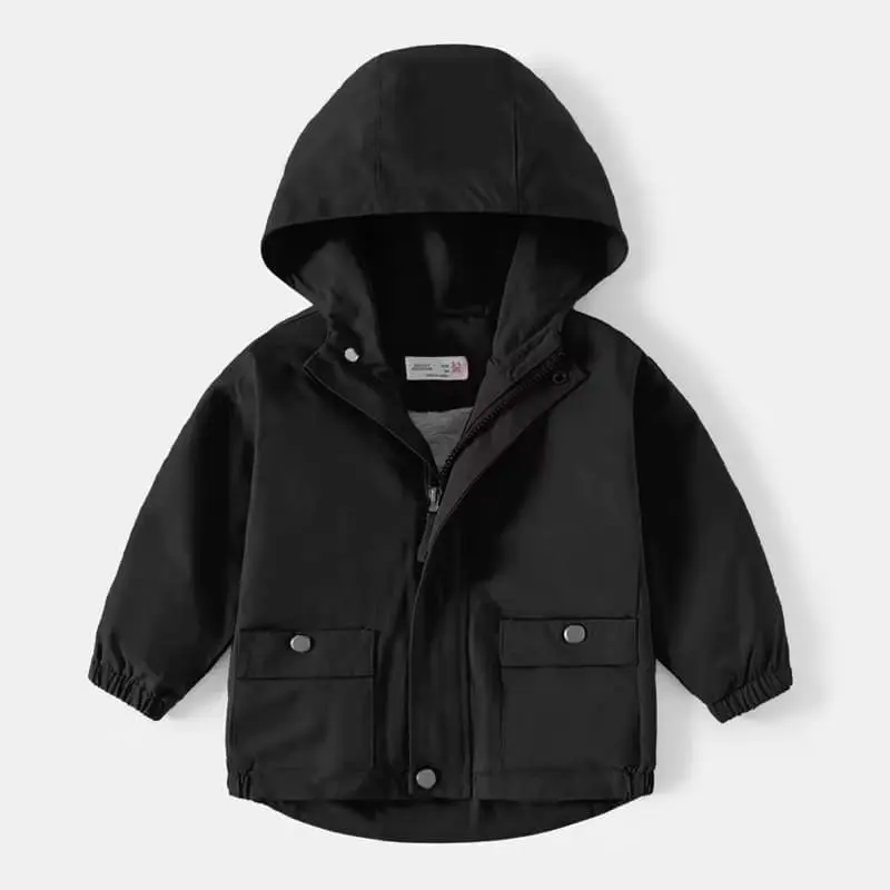 Jaket Anak Parasut Semi Parka Terbaru Usia 1-10 Tahun Laki-Laki Perempuan UNISEX - Fashion Cowok Cewek 3