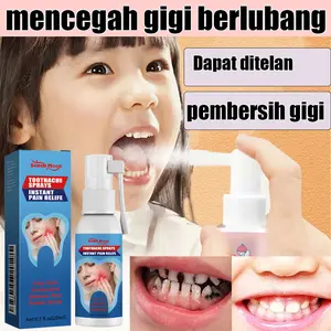 Krim pelembap tubuh Semprotan Mulut Anak Mencegah Gigi Berlubang Pembersih Mulut Dan Gigi Semprotan Pembersih Gigi Putih Semprotan Perawatan Gigi Anak Sehat Dan Segar Dapat Ditelan Semprotan Pereda Nyeri Sakit Gigi Semprotan Sakit Gigi Semprotan Oral