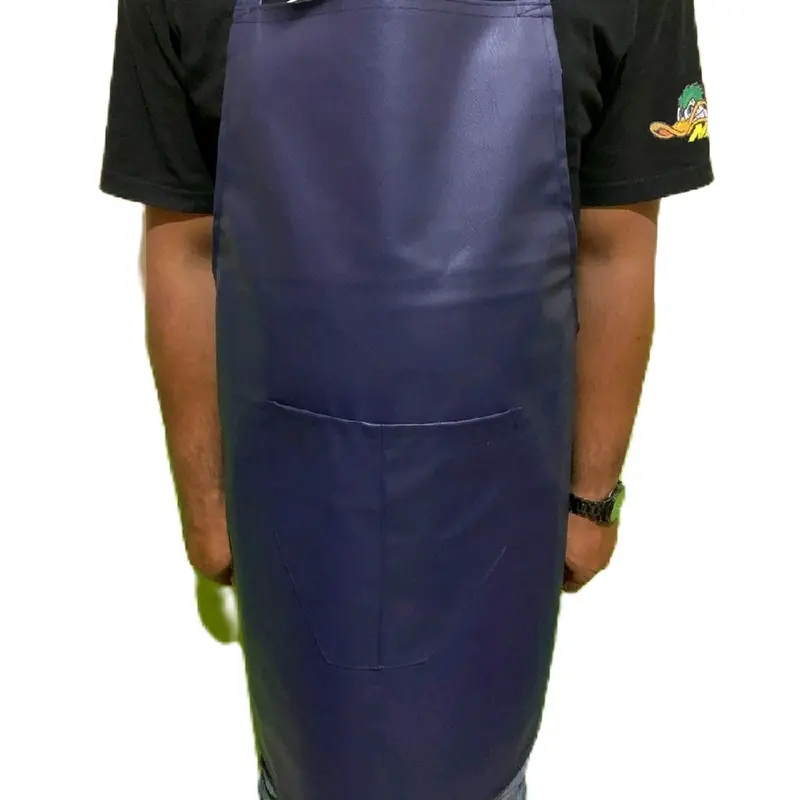 celemek standar-bahan oskar waterproof anti air-celemek masak polos-apron murah-kulit sintetis 5