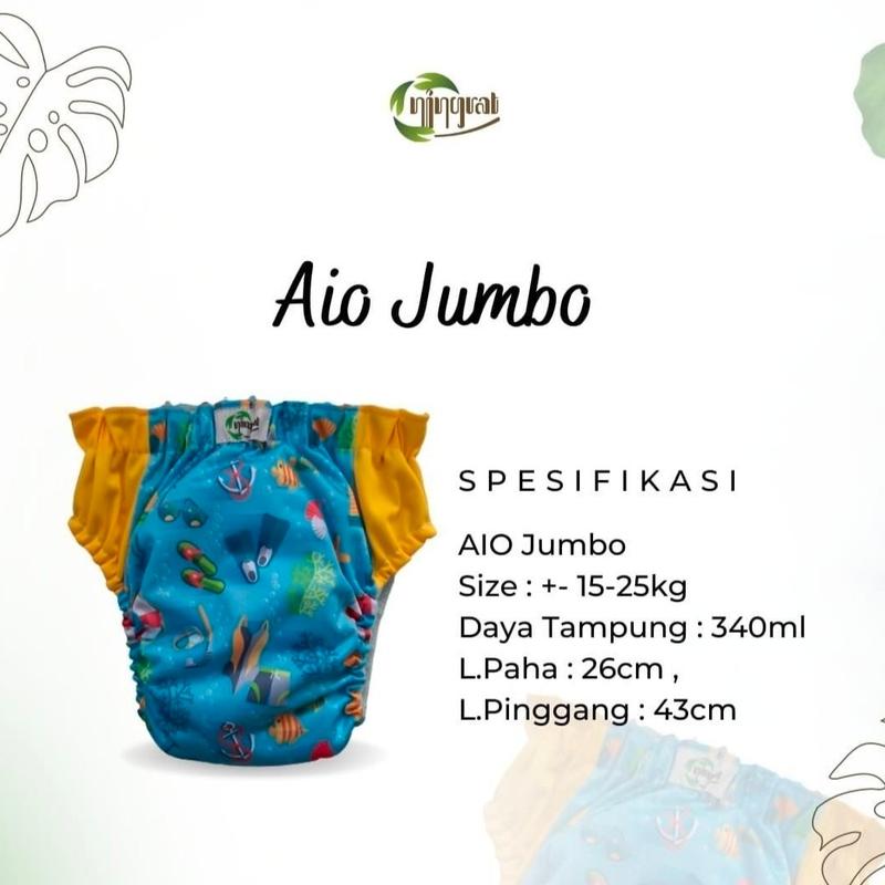 Clodi Aio Jumbo Ningrat untuk 15-25kg 0