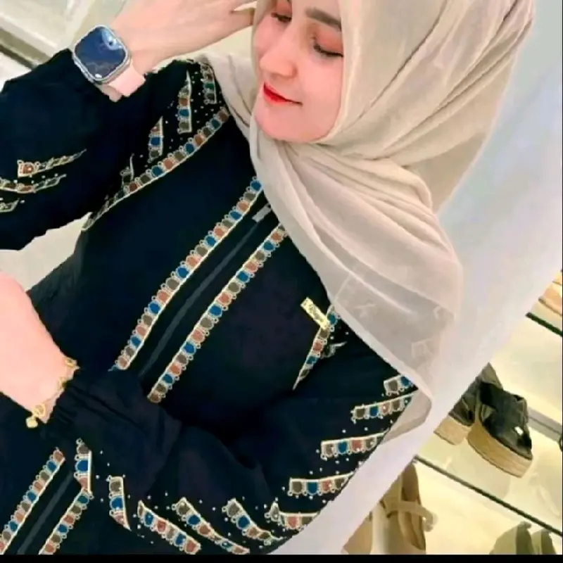 gamis turki by ria terbaru khusus hitam 3