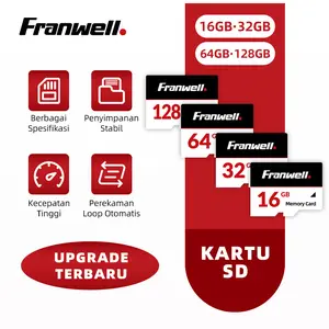 [Aksesoris]Kartu Memori Micro SD Franwell untuk Kamera CCTV 4GB 16GB 32GB 64GB 128GB Kapasitas Tinggi TF Penyimpanan Stabil Perekaman Loop Otomatis