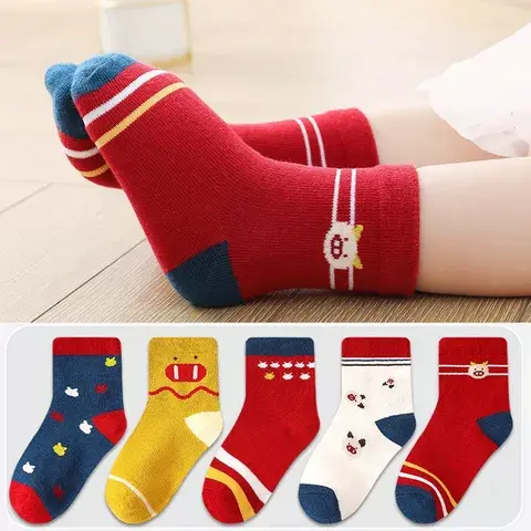 Kaos Kaki Anak Motif Karakter Lucu PAUD/TK & SD, Laki-laki Perempuan Bahan Lembut 4