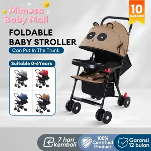 【 Mimosa Baby Mall】Kereta Dorong Baby Travelling Bermotif Seat Belt Kode
