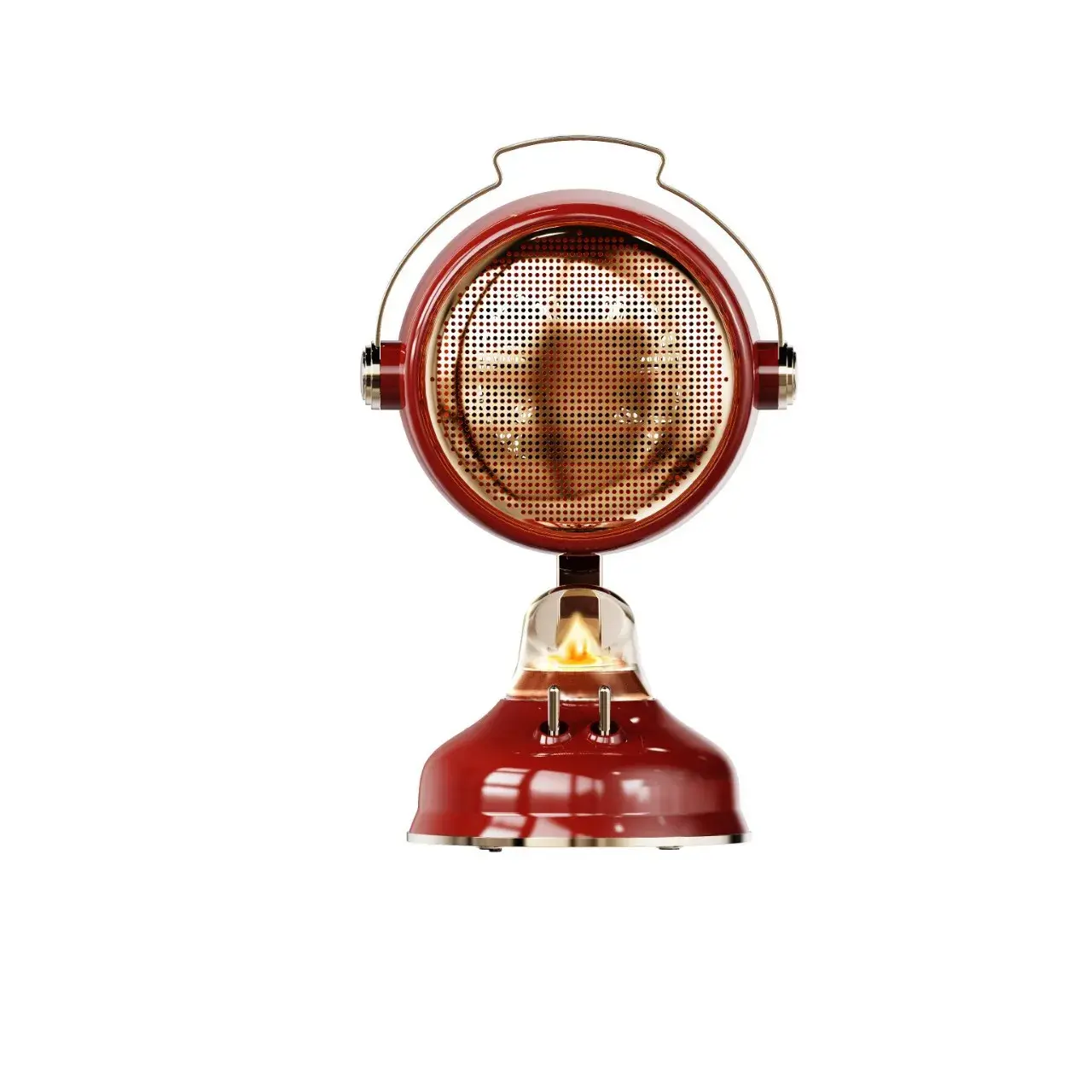 Portable Mini Ceramic PTC Heater Oil Lamp Quick Heating Home Desktop Warm Air Blower Small Size Electric Heater for Cold Weather