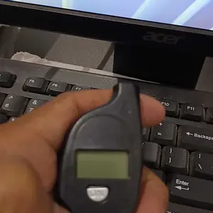 Alat ukur tekanan ban Pengukur Ban Mini Layar Lcd Digital Pengukur Tekanan Udara Ban Mobil Meteran Ban Mobil Motor Baru Car