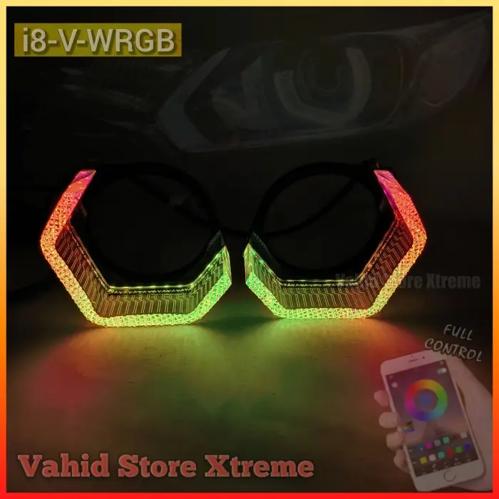 i8-V-RGB | Shroud 3inch | 2,5 inch | Lazy Custom 5D | Vahid original  - i8-V-W, 2,5 inch TERBARUU 1