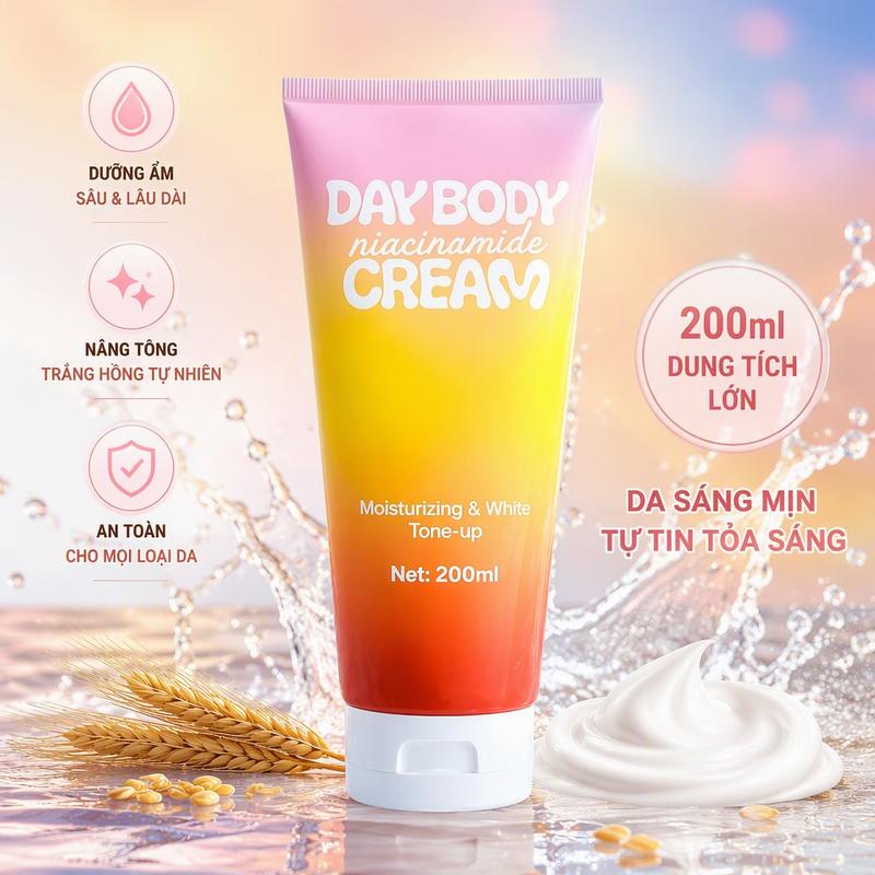 🔥 Five Grains Kem Dưỡng Trắng Da Body Niacinamide 200ml | Nâng Tone Tự Nhiên…