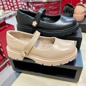 FLADEO sepatu wanita docmart comfort ringan tinggi 5cm