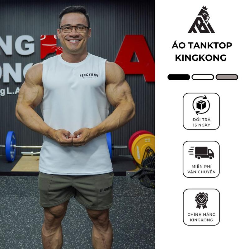 Áo Ba Lỗ KingKong Tanktop Thể Thao One More Rep - Local Brand TB KINGKONG SPORT WEAR